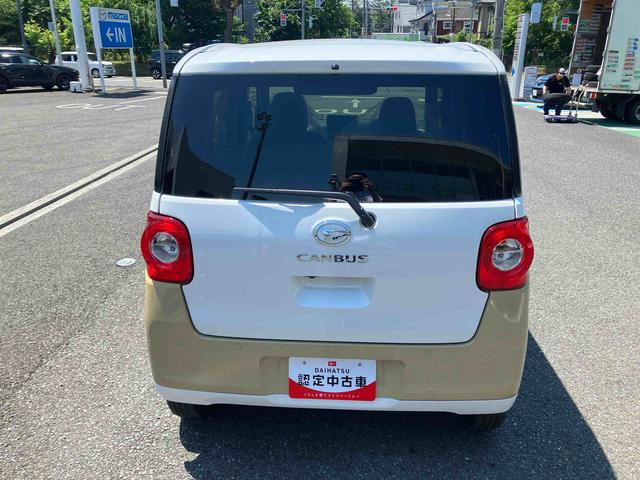 ムーヴキャンバスストライプスＧターボ　届け出済み未使用車保証　新車保証・まごころ保証　１年間・走行距離無制限付き（東京都）の中古車