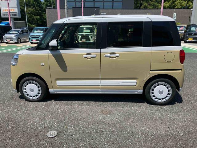 ムーヴキャンバスストライプスＧターボ　届け出済み未使用車保証　新車保証・まごころ保証　１年間・走行距離無制限付き（東京都）の中古車