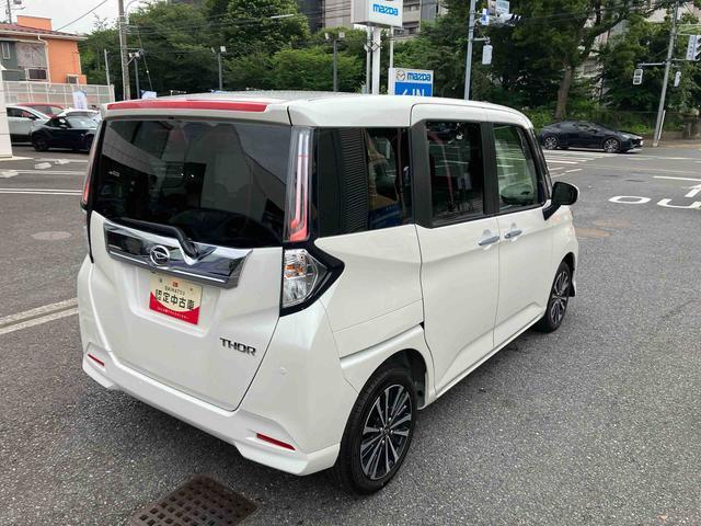 トールカスタムG ターボ9インチディスプレイオーディオ装備保証 新車保証・まごころ保証 1年間・走行距離無制限付き・9インチディスプレイオーディオ装備・LEDヘッドライト装備・パノラマカメラ(東京都)の中古車