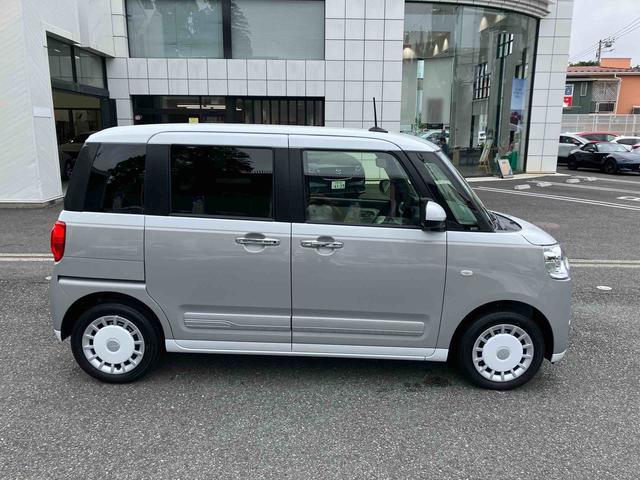 ムーヴキャンバスストライプスＧ　９インチディスプレイオーディオ装備保証　新車保証・まごころ保証　１年間・走行距離無制限付き・９インチディスプレイオーディオ装備・バックカメラ・ＬＥＤヘッドライト装備・シートヒーター装備（東京都）の中古車
