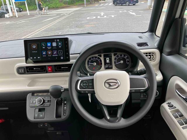 ムーヴキャンバスストライプスＧ　９インチディスプレイオーディオ装備保証　新車保証・まごころ保証　１年間・走行距離無制限付き・９インチディスプレイオーディオ装備・バックカメラ・ＬＥＤヘッドライト装備・シートヒーター装備（東京都）の中古車