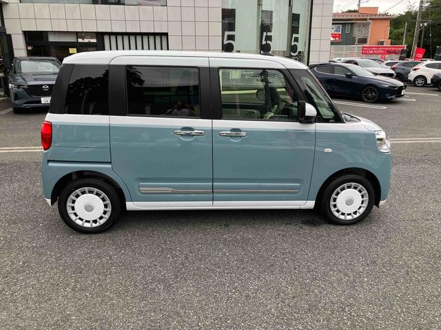 ムーヴキャンバスストライプスGターボ保証 新車保証・まごころ保証 1年間・走行距離無制限付き・7インチナビ・バックカメラ・ドラレコ・ETC装備・LEDヘッドライト装備(東京都)の中古車
