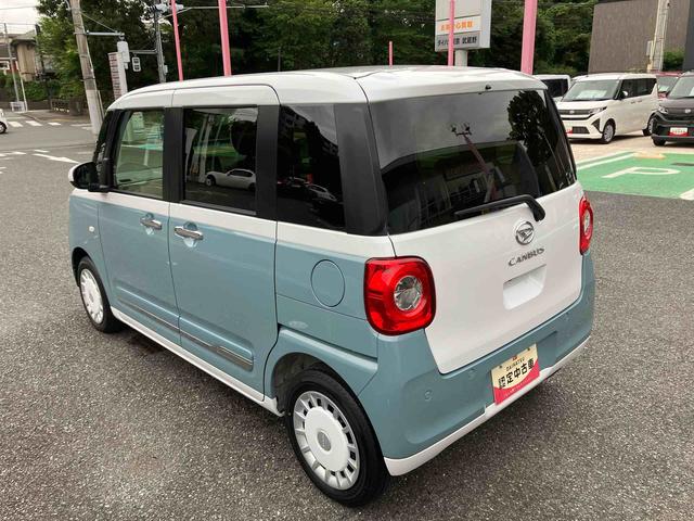 ムーヴキャンバスストライプスGターボ保証 新車保証・まごころ保証 1年間・走行距離無制限付き・7インチナビ・バックカメラ・ドラレコ・ETC装備・LEDヘッドライト装備(東京都)の中古車