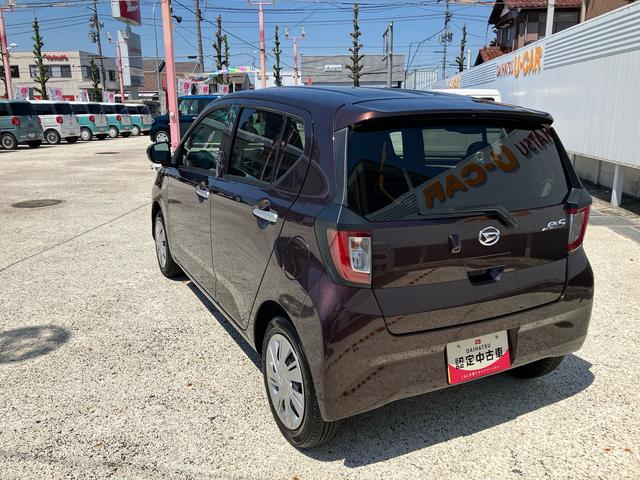 ミライースＸ　リミテッドＳＡIII保証　新車保証・まごころ保証　１年間・走行距離無制限付き（東京都）の中古車