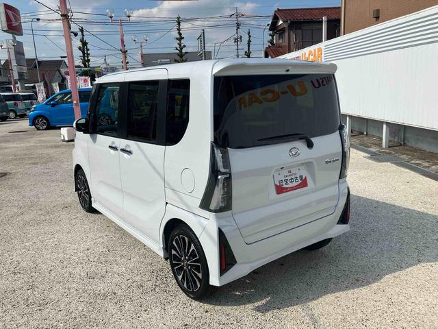 タントカスタムＲＳ保証　新車保証・まごころ保証　１年間・走行距離無制限付き（東京都）の中古車