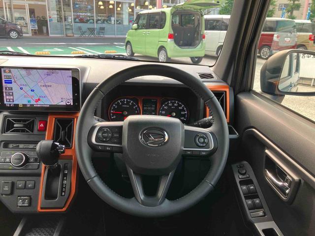 タフトＧターボ　９インチナビ　ＥＴＣ　ドライブレコーダー保証　新車保証・まごころ保証　１年間・走行距離無制限付き９インチナビ・バックカメラ・ドラレコ・ＥＴＣ装備・前席シートヒーター・電動パーキングブレーキ・クルーズコントロール（東京都）の中古車