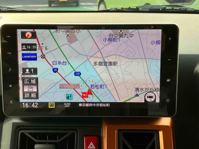 タフトＧターボ　９インチナビ　ＥＴＣ　ドライブレコーダー保証　新車保証・まごころ保証　１年間・走行距離無制限付き９インチナビ・バックカメラ・ドラレコ・ＥＴＣ装備・前席シートヒーター・電動パーキングブレーキ・クルーズコントロール（東京都）の中古車