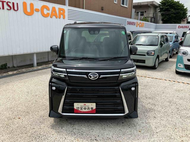 タントカスタムＲＳ　電動スライドドア　前席シートヒーター保証　新車保証・まごころ保証　１年間・走行距離無制限付き　前席シートヒーター　ＬＥＤヘッドランプ　ＬＥＤフォグランプ　電動パーキングブレーキ　両側電動スライドドア　オートライト　キーフリーシステム（東京都）の中古車