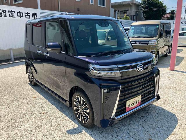 タントカスタムＲＳ　登録済み未使用車保証　新車保証・まごころ保証　１年間・走行距離無制限付き（東京都）の中古車