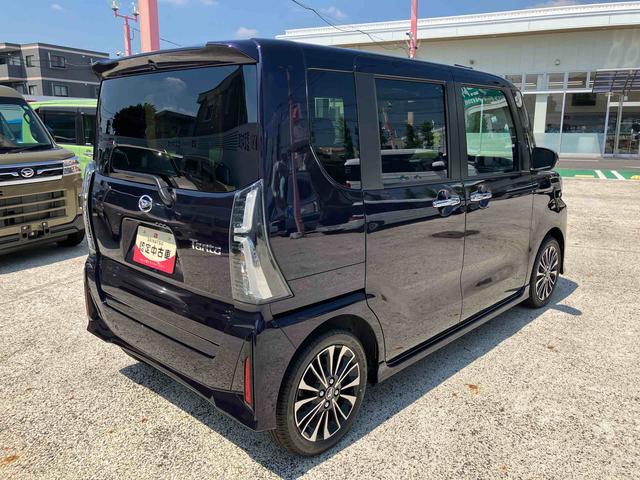タントカスタムＲＳ　登録済み未使用車保証　新車保証・まごころ保証　１年間・走行距離無制限付き（東京都）の中古車