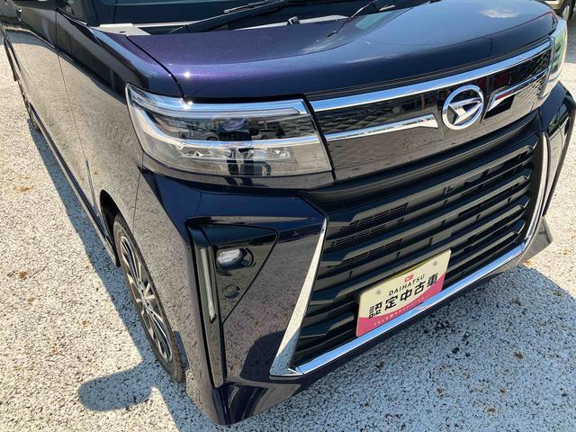タントカスタムＲＳ　登録済み未使用車保証　新車保証・まごころ保証　１年間・走行距離無制限付き（東京都）の中古車