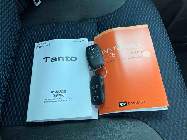 タントカスタムＲＳ　登録済み未使用車保証　新車保証・まごころ保証　１年間・走行距離無制限付き（東京都）の中古車