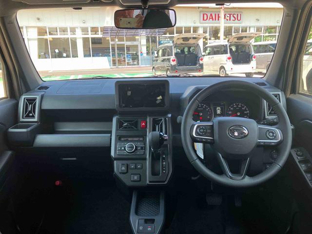 タフトGターボ ダーククロムベンチャー 届出済み未使用車保証 新車保証・まごころ保証 1年間・走行距離無制限付き アダプティブクルーズコントロール キーフリーシステム 電動パーキングブレーキ 前席シートヒーター スカイフィールトップ LEDヘッドランプ(東京都)の中古車