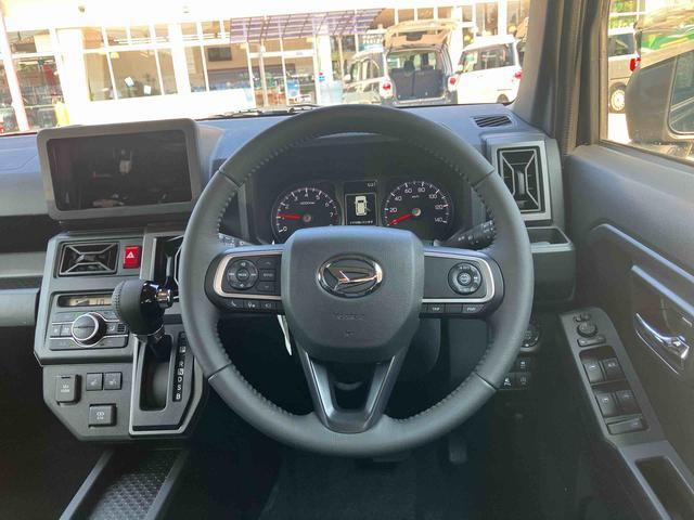 タフトGターボ ダーククロムベンチャー 届出済み未使用車保証 新車保証・まごころ保証 1年間・走行距離無制限付き アダプティブクルーズコントロール キーフリーシステム 電動パーキングブレーキ 前席シートヒーター スカイフィールトップ LEDヘッドランプ(東京都)の中古車