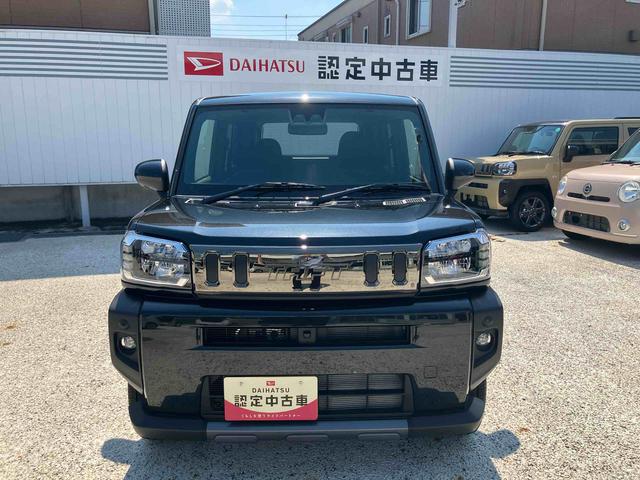 タフトGターボ ダーククロムベンチャー 届出済み未使用車保証 新車保証・まごころ保証 1年間・走行距離無制限付き アダプティブクルーズコントロール キーフリーシステム 電動パーキングブレーキ 前席シートヒーター スカイフィールトップ LEDヘッドランプ(東京都)の中古車