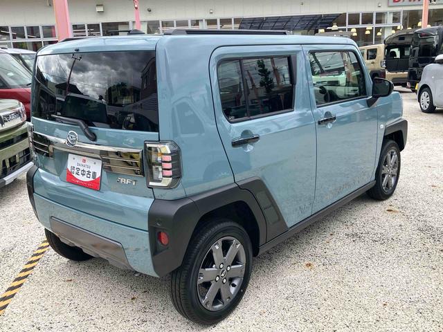 タフトＧターボ　ダーククロムベンチャー保証　新車保証・まごころ保証　１年間・走行距離無制限付き（東京都）の中古車