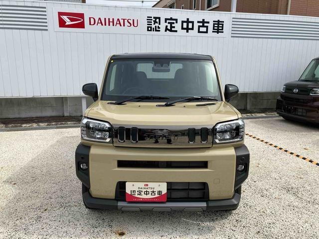 タフトＧ　ダーククロムベンチャー　届出済み未使用車保証　新車保証・まごころ保証　１年間・走行距離無制限付きＩＤＬＥ非装着車　ＬＥＤヘッドランプ　ＬＥＤフォグランプ　キーフリーシステム　前席シートヒーター　電動パーキングブレーキ　コーナーセンサー（東京都）の中古車