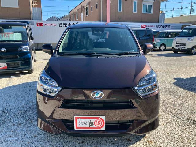 ミライースＸ　ＳＡIII　届出済み未使用車　ＬＥＤヘッドランプ保証　新車保証・まごころ保証　１年間・走行距離無制限付き　キーレスエントリー　ＬＥＤヘッドランプ　コーナーセンサー　電動格納ドアミラー　パワーウインドウ　オートライト　オートハイビーム（東京都）の中古車