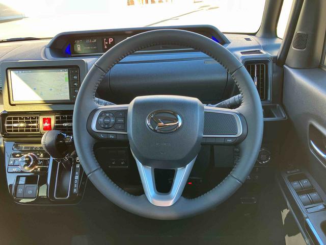 タントカスタムＲＳ　純正ナビ　ＥＴＣ車載器　ドライブレコーダー保証　新車保証・まごころ保証　１年間・走行距離無制限付き　純正７インチナビ　ＥＴＣ車載器　ドライブレコーダー　バックカメラ　コーナーセンサー　両側電動スライドドア　ＬＥＤヘッドランプ（東京都）の中古車