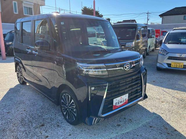 タントカスタムＲＳ　純正ナビ　ＥＴＣ車載器　ドライブレコーダー保証　新車保証・まごころ保証　１年間・走行距離無制限付き　純正７インチナビ　ＥＴＣ車載器　ドライブレコーダー　バックカメラ　コーナーセンサー　両側電動スライドドア　ＬＥＤヘッドランプ（東京都）の中古車