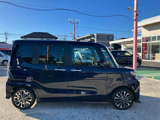 タントカスタムＲＳ　純正ナビ　ＥＴＣ車載器　ドライブレコーダー保証　新車保証・まごころ保証　１年間・走行距離無制限付き　純正７インチナビ　ＥＴＣ車載器　ドライブレコーダー　バックカメラ　コーナーセンサー　両側電動スライドドア　ＬＥＤヘッドランプ（東京都）の中古車