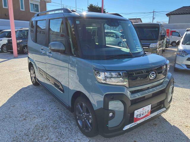 タントファンクロスターボ 純正ナビ ETC ドライブレコーダー保証 新車保証・まごころ保証 1年間・走行距離無制限付き 純正7インチナビ ETC車載器 ドライブレコーダー バックカメラ LEDヘッドランプ LEDフォグランプ 両側電動スライドドア(東京都)の中古車