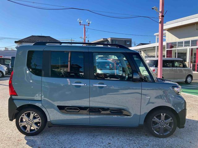 タントファンクロスターボ 純正ナビ ETC ドライブレコーダー保証 新車保証・まごころ保証 1年間・走行距離無制限付き 純正7インチナビ ETC車載器 ドライブレコーダー バックカメラ LEDヘッドランプ LEDフォグランプ 両側電動スライドドア(東京都)の中古車