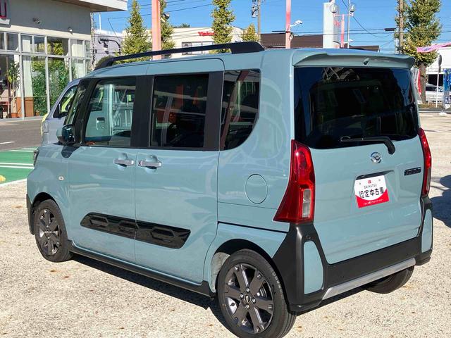 タントファンクロスターボ 純正ナビ ETC ドライブレコーダー保証 新車保証・まごころ保証 1年間・走行距離無制限付き 純正7インチナビ ETC車載器 ドライブレコーダー バックカメラ LEDヘッドランプ LEDフォグランプ 両側電動スライドドア(東京都)の中古車