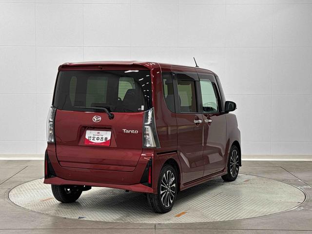 タントカスタムＲＳ保証　新車保証・まごころ保証　１年間・走行距離無制限付き（東京都）の中古車