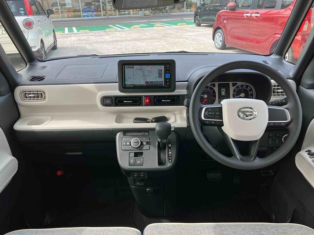 ムーヴキャンバスストライプスＧ　ナビ　前後ドラレコ　ＥＴＣ　両側電動スライド保証　新車保証・まごころ保証　１年間・走行距離無制限付き　純正７インチナビ　ＥＴＣ車載器　両側電動スライドドア　前席シートヒーター　電動パーキングブレーキ　ＬＥＤヘッドランプ　ＬＥＤフォグランプ（東京都）の中古車