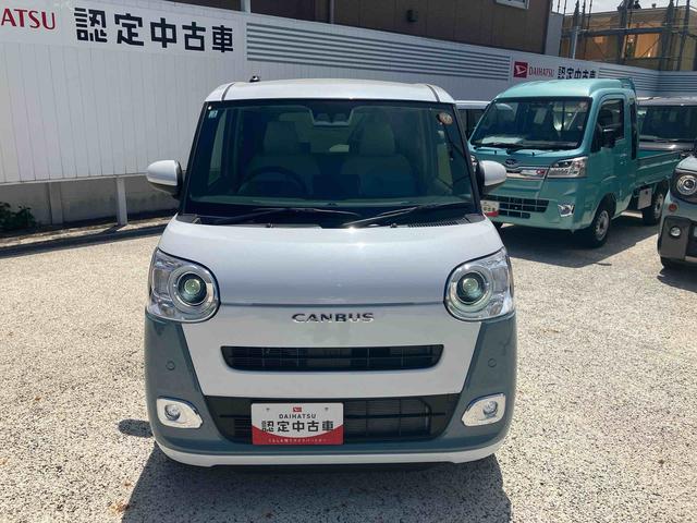 ムーヴキャンバスストライプスＧターボ保証　新車保証・まごころ保証　１年間・走行距離無制限付き（東京都）の中古車