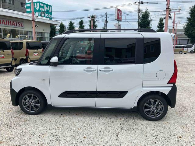 タントファンクロスリミテッド　届け出済み未使用車保証　新車保証・まごころ保証　１年間・走行距離無制限付き・ＬＥＤヘッドライト装備・ＬＥＤフォグ装備・シートヒーター装備・アダプティブクルーズコントロール付き（東京都）の中古車
