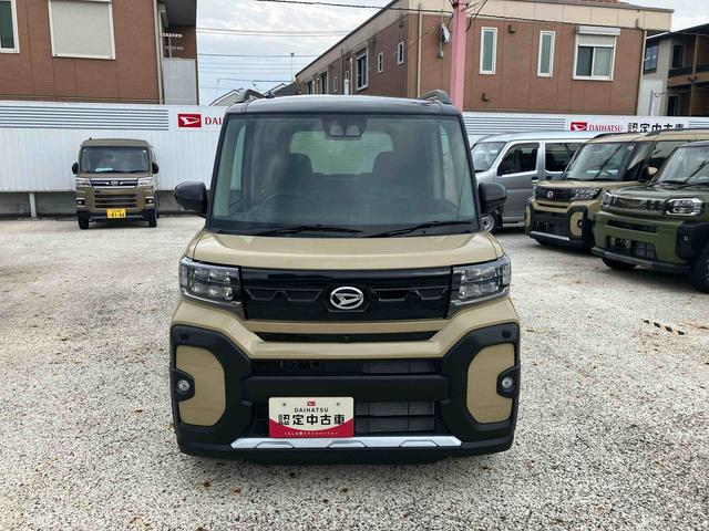 タントファンクロスターボ　届け出済み未使用車保証　新車保証・まごころ保証　１年間・走行距離無制限付きオーディオレス車・ＬＥＤヘッドライト装備・ＬＥＤフォグランプ装備・シートヒーター装備（東京都）の中古車