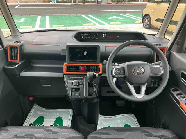 タントファンクロスターボ　届け出済み未使用車保証　新車保証・まごころ保証　１年間・走行距離無制限付きオーディオレス車・ＬＥＤヘッドライト装備・ＬＥＤフォグランプ装備・シートヒーター装備（東京都）の中古車
