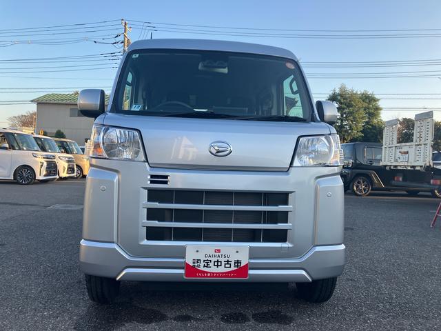 ハイゼットカーゴクルーズディスプレイオーディオ　／　両側電動スライドドア　／　衝突回避支援システム　／　コーナーセンサー　／　プッシュスタートボタン　／　オートライト（千葉県）の中古車