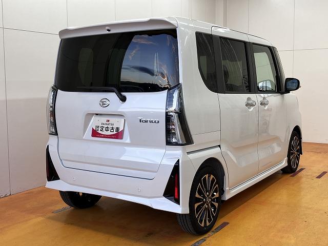 タントカスタムＲＳサポカーＳワイド適合　ミラクルオープンドア　両側オートスライドドア　電動パーキングブレーキ　Ｂカメラ　ステアリングスイッチ　シートヒーター　オートエアコン　コーナーセンサー　キーフリー（神奈川県）の中古車