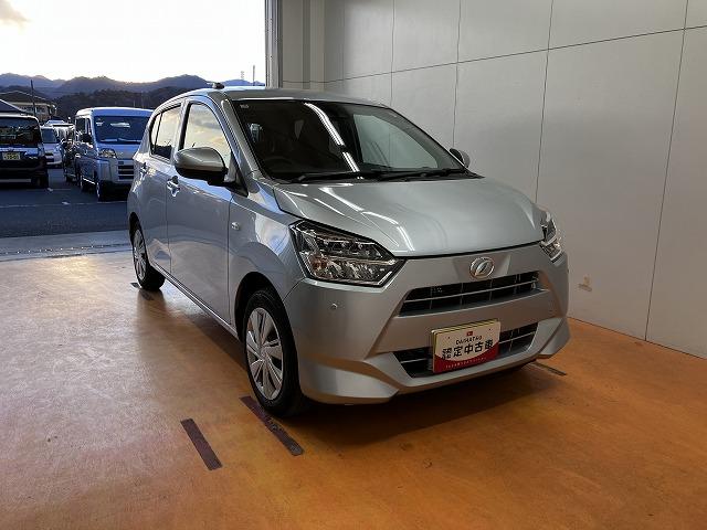 ミライースX SAIIIサポカーSワイド適合 エアコン Bカメラ コーナーセンサー 光軸調整ダイヤル オートハイビーム アイドリングストップ 横滑り防止機能 誤発進抑制機能 電動格納ミラー パワーウインドウ キーレス(神奈川県)の中古車