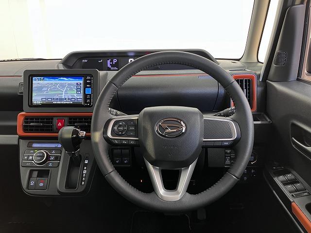 タントファンクロスターボ ナビ ドラレコ ETC USB接続端子サポカーSワイド適合 ドラレコ パノラマモニター対応 ミラクルオープンドア 両側オートスライドドア 電動パーキングブレーキ ステアリングスイッチ シートヒーター コーナーセンサー USB接続端子(神奈川県)の中古車