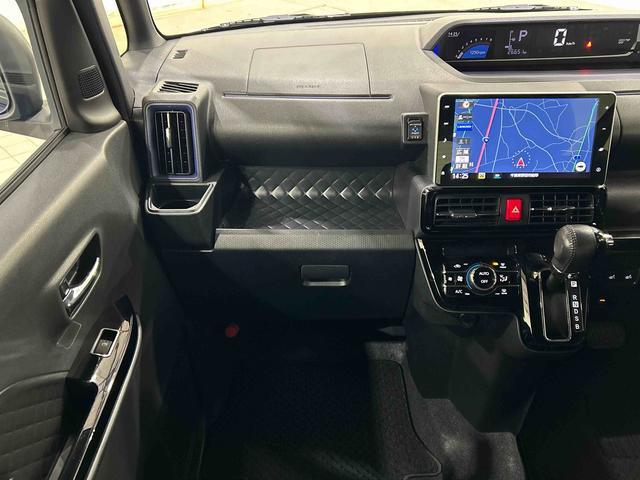 タントカスタムRSサポカーSワイド適合 ドラレコ パノラマモニター対応 ミラクルオープンドア 両側オートスライドドア 全車速追従機能付ACC ステアリングスイッチ USB接続端子 シートヒーター コーナーセンサー(神奈川県)の中古車