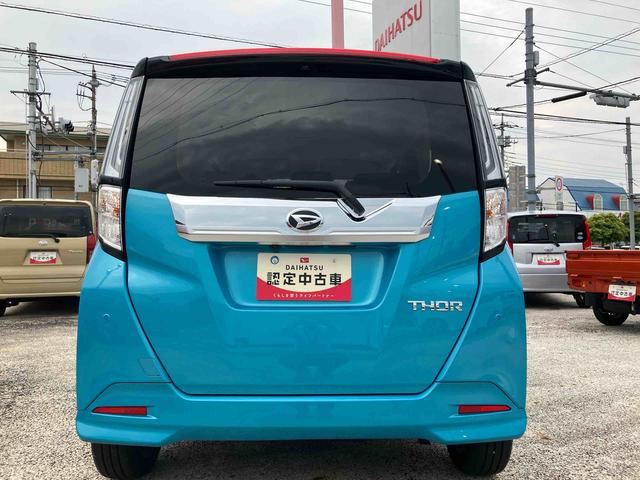 トールカスタムＧ　ターボ保証　新車保証・まごころ保証　１年間・走行距離無制限付き（東京都）の中古車