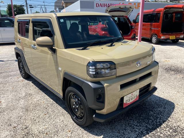 タフトＸ　ナビゲーション　ＥＴＣ車載器　ドライブレコーダー保証　新車保証・まごころ保証　１年間・走行距離無制限付き　ナビゲーション　ＥＴＣ車載器　ドライブレコーダー　電動パーキングブレーキ　キーフリーシステム　バックカメラ　ＵＳＢ電源ソケット（東京都）の中古車
