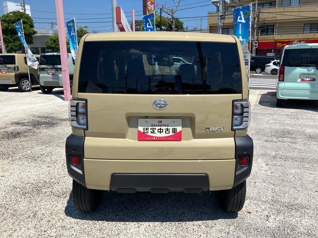 タフトＸ　ナビゲーション　ＥＴＣ車載器　ドライブレコーダー保証　新車保証・まごころ保証　１年間・走行距離無制限付き　ナビゲーション　ＥＴＣ車載器　ドライブレコーダー　電動パーキングブレーキ　キーフリーシステム　バックカメラ　ＵＳＢ電源ソケット（東京都）の中古車
