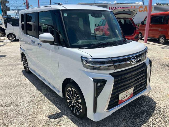 タントカスタムＲＳ保証　新車保証・まごころ保証　１年間・走行距離無制限付き（東京都）の中古車