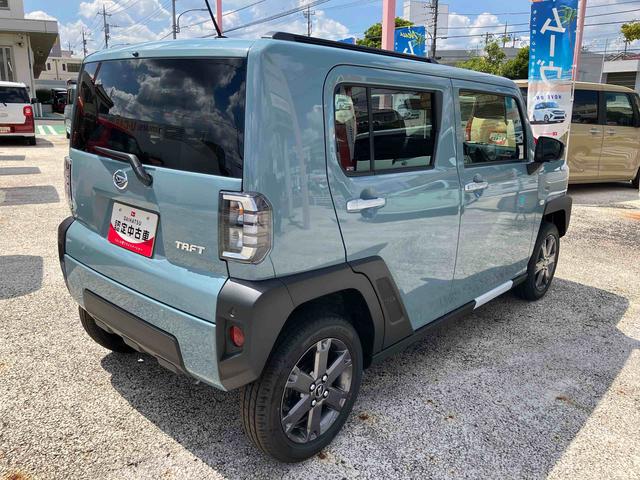 タフトＧターボ　届け出済み未使用車保証　新車保証・まごころ保証　１年間・走行距離無制限付き（東京都）の中古車