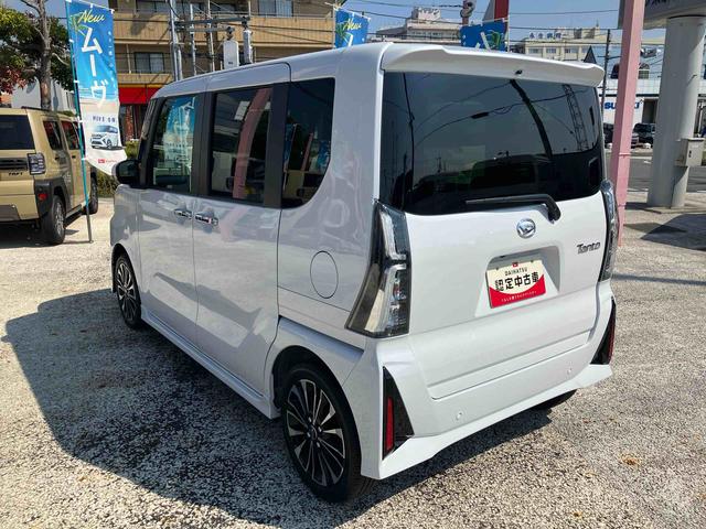 タントカスタムＲＳ保証　新車保証・まごころ保証　１年間・走行距離無制限付き（東京都）の中古車