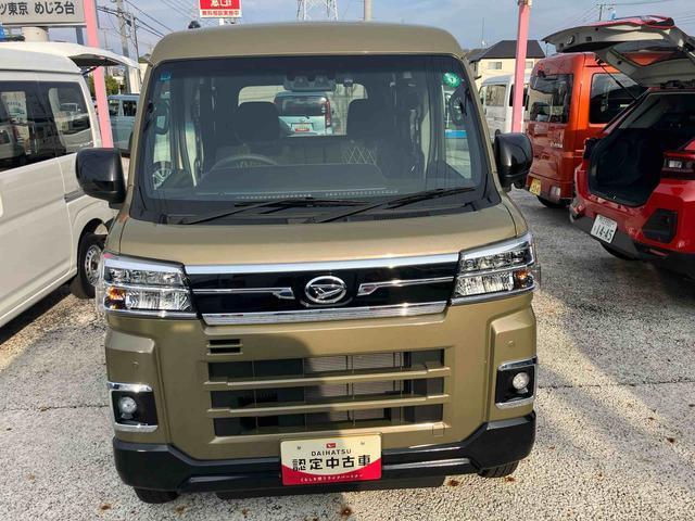 アトレーＲＳ　純正７インチナビ　ＥＴＣ車載器　ドライブレコーダー保証　新車保証・まごころ保証　１年間・走行距離無制限付き　純正７インチナビ　バックカメラ　ＥＴＣ車載器　ドライブレコーダー　両側電動スライドドア　クルーズコントロール　ＬＥＤヘッドランプ（東京都）の中古車