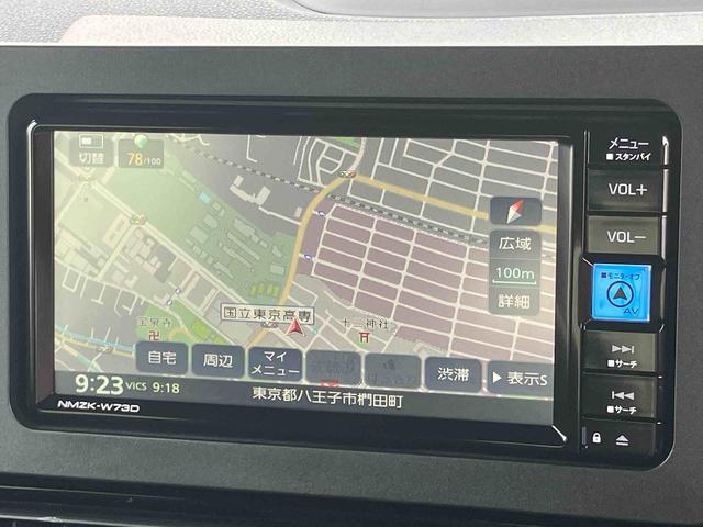タントカスタムＲＳ７インチナビ・バックカメラ・ドラレコ・ＥＴＣ装備保証　新車保証・まごころ保証　１年間・走行距離無制限付き（東京都）の中古車