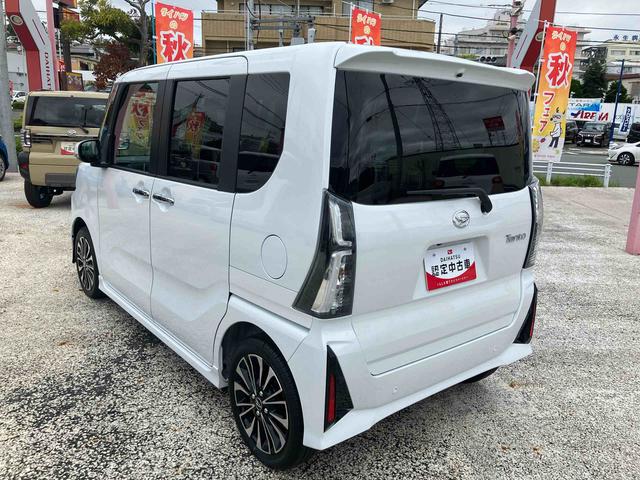 タントカスタムＲＳ７インチナビ・バックカメラ・ドラレコ・ＥＴＣ装備保証　新車保証・まごころ保証　１年間・走行距離無制限付き（東京都）の中古車