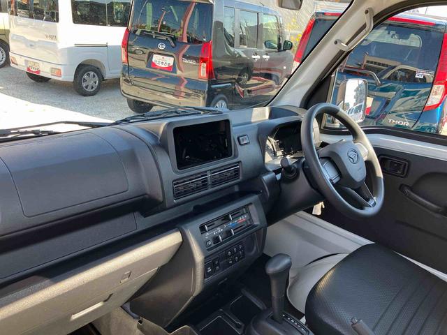 ハイゼットトラックスタンダード 4WD エアコン CVT オートライト保証 新車保証・まごころ保証 1年間・走行距離無制限付き マニュアルエアコン CVT車 4WD車 オートライト オートハイビーム オーバーヘッドシェルフ コーナーセンサー(東京都)の中古車