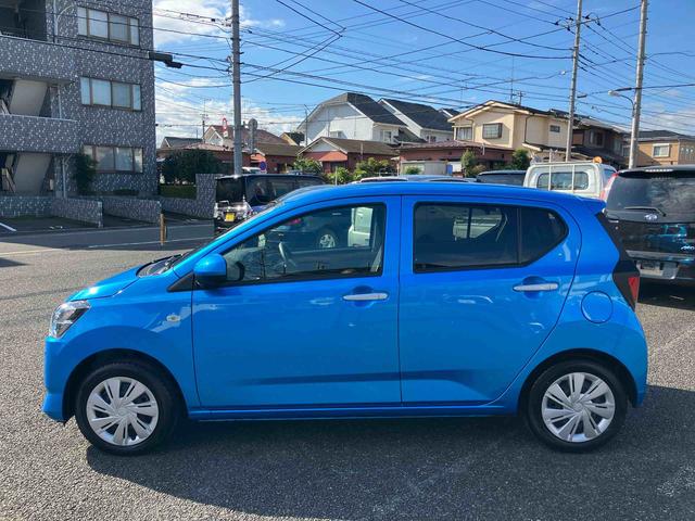 ミライースＸ　ＳＡIII　ＬＥＤヘッドランプ　電動格納ドアミラー保証　新車保証・まごころ保証　１年間・走行距離無制限付き　ＬＥＤヘッドランプ　バックカメラ　コーナーセンサー　アイドリングストップ　パワーウインドウ　キーレスエントリー　電動格納ドアミラー（東京都）の中古車